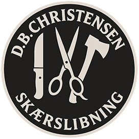 D. B. Christensen Skærslibning logo